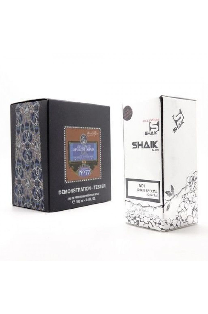 SHAIK M01 (SHAIK OPULENT SHAIK BLUE №77) 10 ML SHAIK M01 (SHAIK OPULENT SHAIK BLUE №77) 10 ML